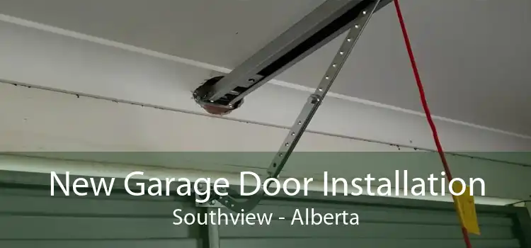 New Garage Door Installation Southview - Alberta