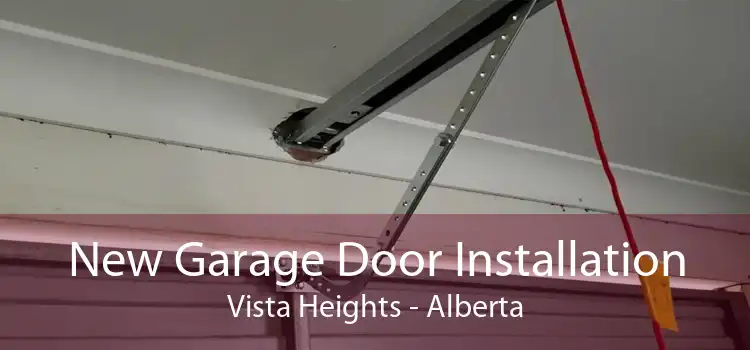 New Garage Door Installation Vista Heights - Alberta
