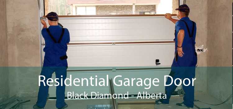 Residential Garage Door Black Diamond - Alberta