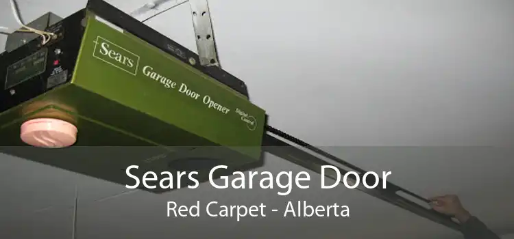 Sears Garage Door Red Carpet - Alberta