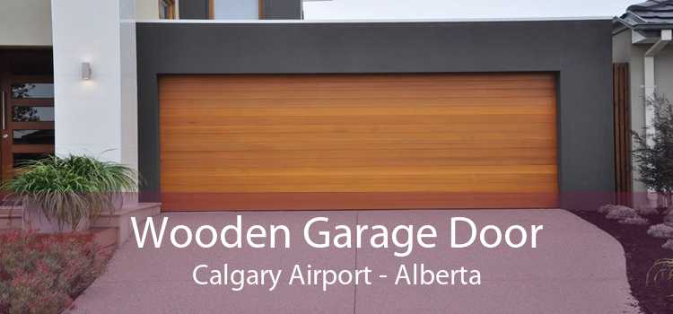 Wooden Garage Door Calgary Airport - Alberta