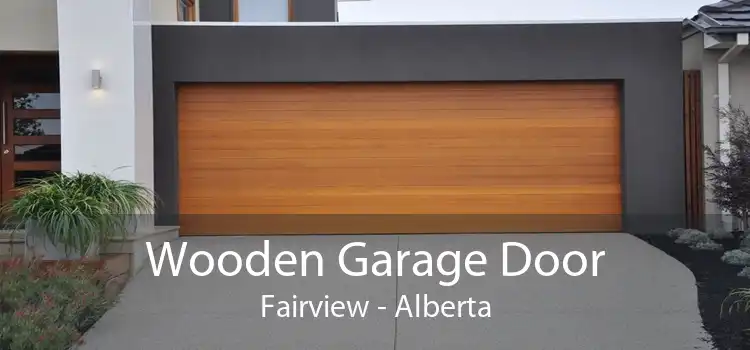 Wooden Garage Door Fairview - Alberta