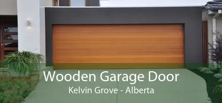 Wooden Garage Door Kelvin Grove - Alberta