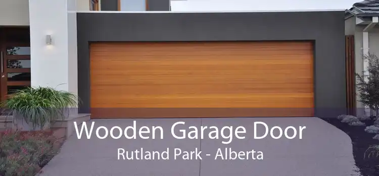 Wooden Garage Door Rutland Park - Alberta