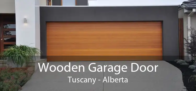 Wooden Garage Door Tuscany - Alberta